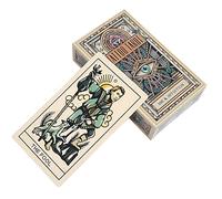 Kiuiom Tarot Deck, Cartes de Tarot, Jeux Tarot, Tarot Divinatoire Tarot Jeu de Tarot Divinatoire Tarot Classique Tarot Traditionnel Jeu de Cartes pour Ésotérisme Divination Voyance Débutant
