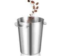 Kiuiom Tasse Doseuse de Café de 51 mm, Gobelet Doseur de Café en Acier Inoxydable, Distributeur Tasse Dosage, Tasse Dosage de Café Tasse Doseuse à Expresso Partie d'alimentation en Poudre de Café