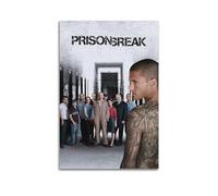 KIUYGPPJ Poster de la série télévisée Prison Break - Impression sur toile - Impression d'art moderne pour chambre à coucher - 50 x 75 cm