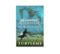 KIUYGPPJ Poster décoratif sur toile « Book The Beginning After The End » - Impression d'art moderne pour chambre à coucher - 30 x 45 cm