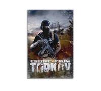 KIUYGPPJ Poster décoratif sur toile « Escape from Tarkov Game » - Poster mural et artistique moderne pour chambre à coucher - 50 x 75 cm