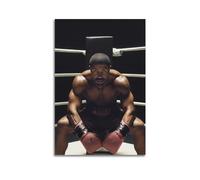 KIUYGPPJ Poster du film Creed 3 - Impression sur toile - Décoration murale moderne pour chambre à coucher - 60 x 90 cm