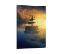 KIUYGPPJ Poster du film Peter Pan et Wendy - Impression sur toile - Décoration murale moderne pour chambre à coucher - 40 x 60 cm