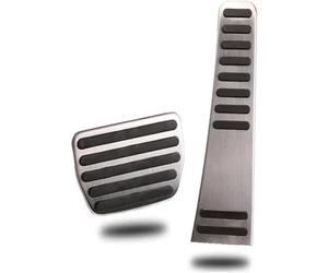 KIUYNHMSI Voiture Pédales Pied pour Volvo XC60 XC90 S90 V90 S60 V60 2022-2024, Auto Acier Inoxydable Frein Accélérateur Couvre pédale d'embrayage