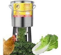 KIUYTQQ Robot culinaire Robuste 800 W avec Hachoir à légumes et Lames en Acier Inoxydable, Hachoir à Viande Grande capacité pour Une Utilisation à la Ferme et en Cuisine, Outil de découpe Efficace