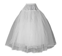 kivie Jupons Crinoline Mariage Jupon Crinoline mariée Robe de Bal 3 Couches sans Cerceau Crinoline