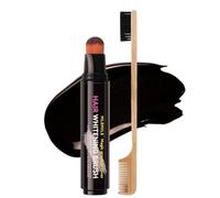 Kivinia Stick de Poudre pour Cheveux, Retouche et Couverture Temporaire pour Cheveux Blanc, Racines et Sourcils, Retouche Racine Instantané, Quick Hair Cover Root Touch Up Stick & Comb - Marron