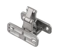 Kivivaka 180 pour charnière de porte, pierre invisible robuste, 304 pour acier inoxydable, réglable, portes coupe-feu et portes épaisses, capacité de charge de 100 C400 kg, trompette