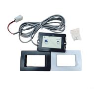 Kivivaka 36387 Interrupteur mural pour toilettes Thetford Silence Plus RV - Panneau de commande à 2 voies avec bouton poussoir