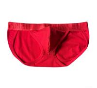 Kivivaka 95 % coton pour homme Slip doux et extensible | Fourche haute, support de poche bombé, mélange de coton doux, couleurs unies, confort quotidien