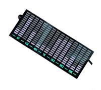 Kivivaka Analyseur de musique à 15 segments LED Affichage Audio Indicateur de niveau VU Module pour éclairage d'ambiance Blanc