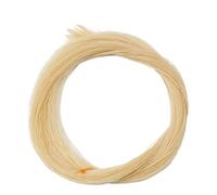 Kivivaka Archet de violon en crin de cheval de rechange pour violon, alto, violoncelle, blanc et jaune, taille complète 4/4 3/4 1/2 1/4 1/8 45665