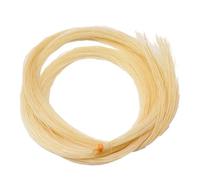 Kivivaka Archet de violon en crin de cheval de rechange pour violon, alto, violoncelle, blanc et jaune, taille complète 4/4 3/4 1/2 1/4 1/8 45720