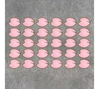 Kivivaka Autocollants décoratifs en PVC pour intérieur de voiture, motif fleur de Sakura pour pare-chocs et casque, pétales roses