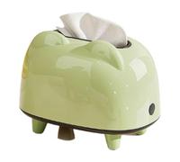 Kivivaka Boîte à mouchoirs avec ressort - Distributeur fluide - Multicolore - Accessoire de décoration d'intérieur pour salon, chambre à coucher, cuisine - 15 x 13,5 x 20 cm - Rouge/jaune/vert - 1