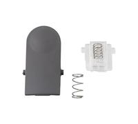 Kivivaka Bouton de déverrouillage du couvercle inférieur de la tasse de rechange pour aspirateur T30 R10 G9, pièce de réparation en plastique avec support à ressort, noir