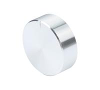 Kivivaka Bouton rotatif de contrôle du volume pour pot moleté noir 30 mm de diamètre 6 mm