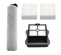 Kivivaka Brosse rouleau pour Mamibot Flomo III, compatible avec aspirateur Neatsvor T35 Wet Dry, comprend un filtre HEPA et une éponge de rechange