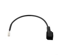 Kivivaka Câble adaptateur de chargeur USB C 4 broches vers USB pour Nissan Ford pour jac transfert de données de voiture 20 cm