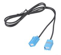 Kivivaka Câble audio GVIF pour Jaguar pour xjl Discovery 4 Audio de voiture | Convient pour Range Rover Evoque, connexion directe, transmission de signal stable, boîtier ABS, design noir/bleu