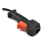 Kivivaka Câble d'accélérateur de rechange et interrupteur à gâchette 26 mm pour débroussailleuse et tuyau de 26 mm, pour orange