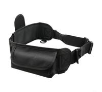 Kivivaka Ceinture réglable pour matériel de pêche, sac banane Oxford multi-compartiments avec crochets pour une utilisation en extérieur