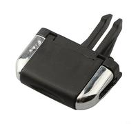 Kivivaka Clip de fixation pour grille d'aération de climatisation LC120 2003-2009, clip de fixation de sortie de tableau de bord avant, plastique noir pour pièce de rechange (milieu droit)