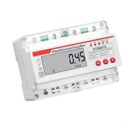 Kivivaka Compteur d'électricité numérique avec écran LCD, mesure précise du facteur de puissance du courant de tension, moniteur d'énergie en plastique compact pour la maison, le bureau, l'usine