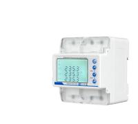 Kivivaka Compteur d'énergie intelligent triphasé avec protection contre les surtensions/sous-tensions, mesure bidirectionnelle photovoltaïque et écran LCD numérique, compatible avec Tuya