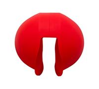 Kivivaka Coque de protection en silicone pour Insta360 X5 - Étanche - 5 protections d'objectif - Antichoc et incassable - Facile à nettoyer - Noir/rouge/blanc rouge