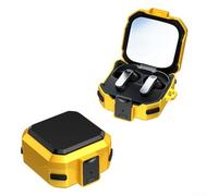 Kivivaka Coque de protection pour Galaxy Buds 4/4 Pro avec verrouillage sécurisé - Coque de téléphone robuste avec fonction support - Coque résistante aux chocs - Rouge, jaune, bleu, vert, violet