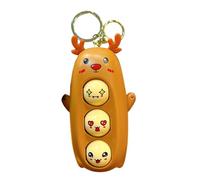 Kivivaka Cute for Fox Planche à dessin électronique Porte-clés pour sacs, bijoux, clés de voiture, plastique, 10,6 x 3,5 x 3,5 cm B