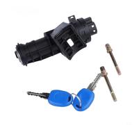 Kivivaka Cylindre de serrure d'allumage et jeu de clés pour Fiat Doblo MK1 2001-2010, construction en métal avec 2 clés OEM 46751427 46798124