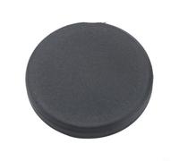Kivivaka Dessous de verre noir pour machine à café anti-taches | Fabriqué à partir d'un matériau durable pour aider à prévenir les éclaboussures et les taches sur la cuisine
