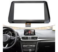 Kivivaka Écran de radio de navigation 7" pour Mazda 3 2017-2018, compatible avec OEM B61A-61-1J0, écran LCD ABS noir de rechange