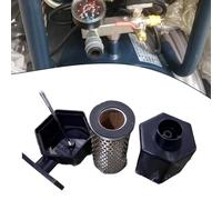 Kivivaka Filtre de compresseur d'air pour compresseur d'air hexagonal 2090 bi-cylindre, noir, construction en plastique et métal avec technologie de réduction du bruit