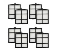 Kivivaka Filtre primaire pour aspirateur robot Shark AV2001 AI, lot de 8, pièce de rechange facile à installer avec filtration efficace pour poils d'animaux et particules fines