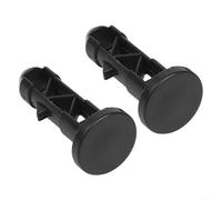 Kivivaka Goupille de charnière pour poubelles à roulettes de 67 mm x 31 mm conçue pour sécuriser le couvercle des poubelles à roulettes de 240 L utilisées à la maison et au travail, noir (1 paire)