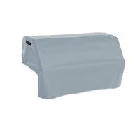 Kivivaka Housse de barbecue intégrée imperméable 600D 94 x 685 x 61 cm pour barbecue à gaz d'extérieur résistant au vent, pluie, neige, soleil, terrasse, jardin, gris