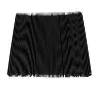 Kivivaka Housse de soufflet flexible en accordéon pour fraiseuse CNC pour protection en tissu 3 preuves, noir, 15 mm de largeur pliée, 1,5 m, extensible 240 mm