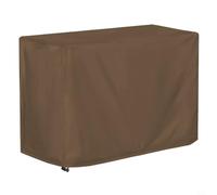 Kivivaka Housses de table de barbecue d'extérieur en tissu Oxford 420D pour Royal For GOURMET PC3404S - Imperméable (café)