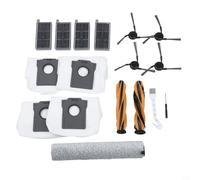 Kivivaka Kit complet de remplacement pour Z60 Ultra 2 brosses principales, 1 essuie-glace, 4 brosses latérales, 4 sacs, 4 filtres et brosse tournevis