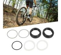 Kivivaka Kit de joint de fourche avant 30 x 42 mm à 40 x 53 mm pour FOX RockShox Manitou Suntour, alliage d'aluminium et caoutchouc pour pièces de suspension de vélo