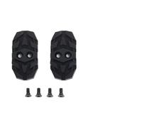 Kivivaka L'adaptateur de couvre-crampons de chaussures de cyclisme transforme les crampons de montagne pour vélo en pédales plates Trek SIDI PA léger pour plastique noir