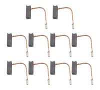 Kivivaka Lot de 10 balais de charbon 5,5 x 11 x 15 mm pour meuleuse GWS 13-125 et GWS 17-125 CIE 1607000V37