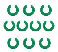 Kivivaka Lot de 10 entretoises de charnière de réfrigérateur en plastique pour Haier, joint de réglage de porte ID de 9 mm, accessoire de nivellement de réfrigérateur durable pour un alignement et un