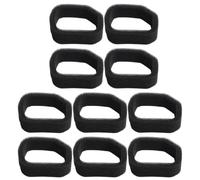 Kivivaka Lot de 10 filtres à air en éponge pour débroussailleuses et souffleuses Homelite UT08514/UT08544/UT08546/UT08947, RY251PH/RY254BC/RY25AXB/RY30020/RY30020A, noir