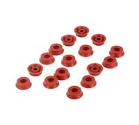 Kivivaka Lot de 10 joints d'étanchéité en silicone pour machine à café - Joint d'étanchéité à lèvre - 1,25 cm - Résistant à la chaleur - Prévention des fuites pour machines à café Krups entièrement