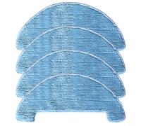 Kivivaka Lot de 10 serpillères en microfibre pour aspirateur robot 360 P7, chiffons de rechange pour l'entretien des sols durs (4 pièces)