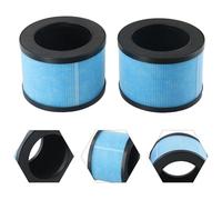 Kivivaka Lot de 2 filtres de rechange compatibles avec AROEVE MK01/MK06, Intelabe EP1080/EP1081, Kloudi DH-JH01 & POMORON MJ001H